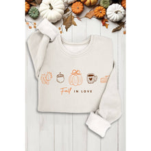 Mineral Black Fall In Love Sweatshirt