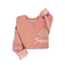 GIVE ME JESUS MINERAL SWEATSHIRTS: Mineral Black