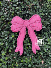 Blue Bow Glitter Bows(Set of 2) ....Patches