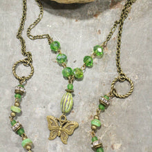 Butterfly Beauty Stone Layered Necklace