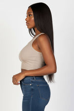 Taupe Ribbed Tank Top