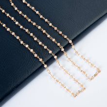 Crystal Beads Chain Necklace