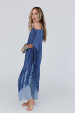 Denim Showstopper Fringe Top