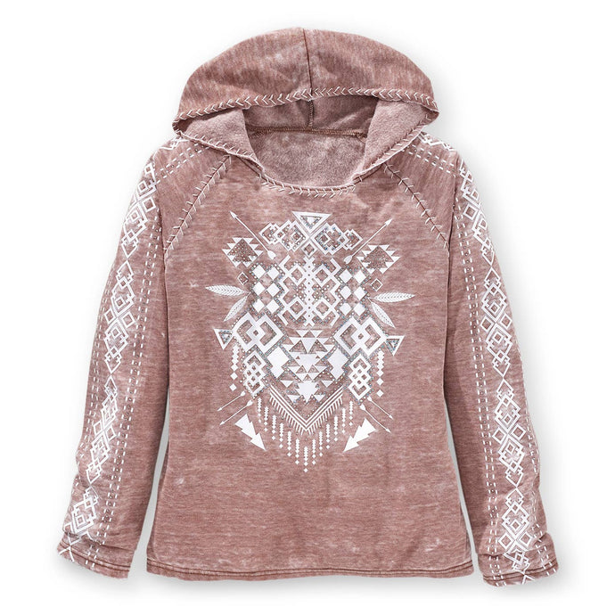 Brown Sparkling Mesilla Hoodie