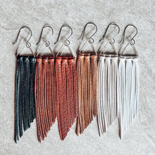 Terracotta Fringed in Faith Libby Fringe Earring