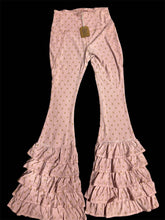 Pink Polka Dot Leggings: S