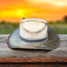 Wild and Blue Wool Cowboy Hat