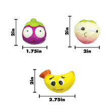 MINI FRUIT SQUISHY TOY        24/BAG