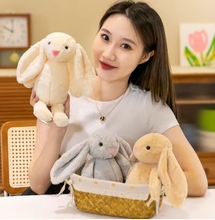 Ultra Soft Lop Bunny Plush & Bag Charm