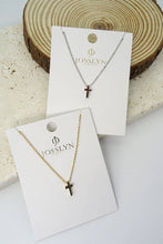 Silver Mini Cross Necklace