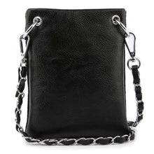 Black Rhinestone Grid Petite Crossbody Sling