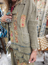 Soft Ruffle Patch Rare Bird Jacket