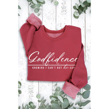 Mineral Brown Godfidence Mineral Graphic Sweatshirt