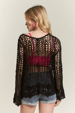 Black Everyday Crochet Top