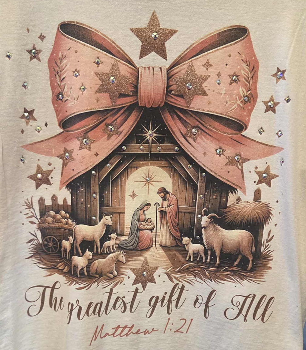 Natural The Greatest Gift of All T Shirt