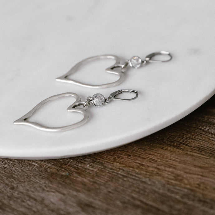 Loveland Earring Silver Rachel Marie