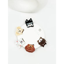 Premium Quality Mini Puppy Hair Claw Clip: MIX COLOR / ONE(12)