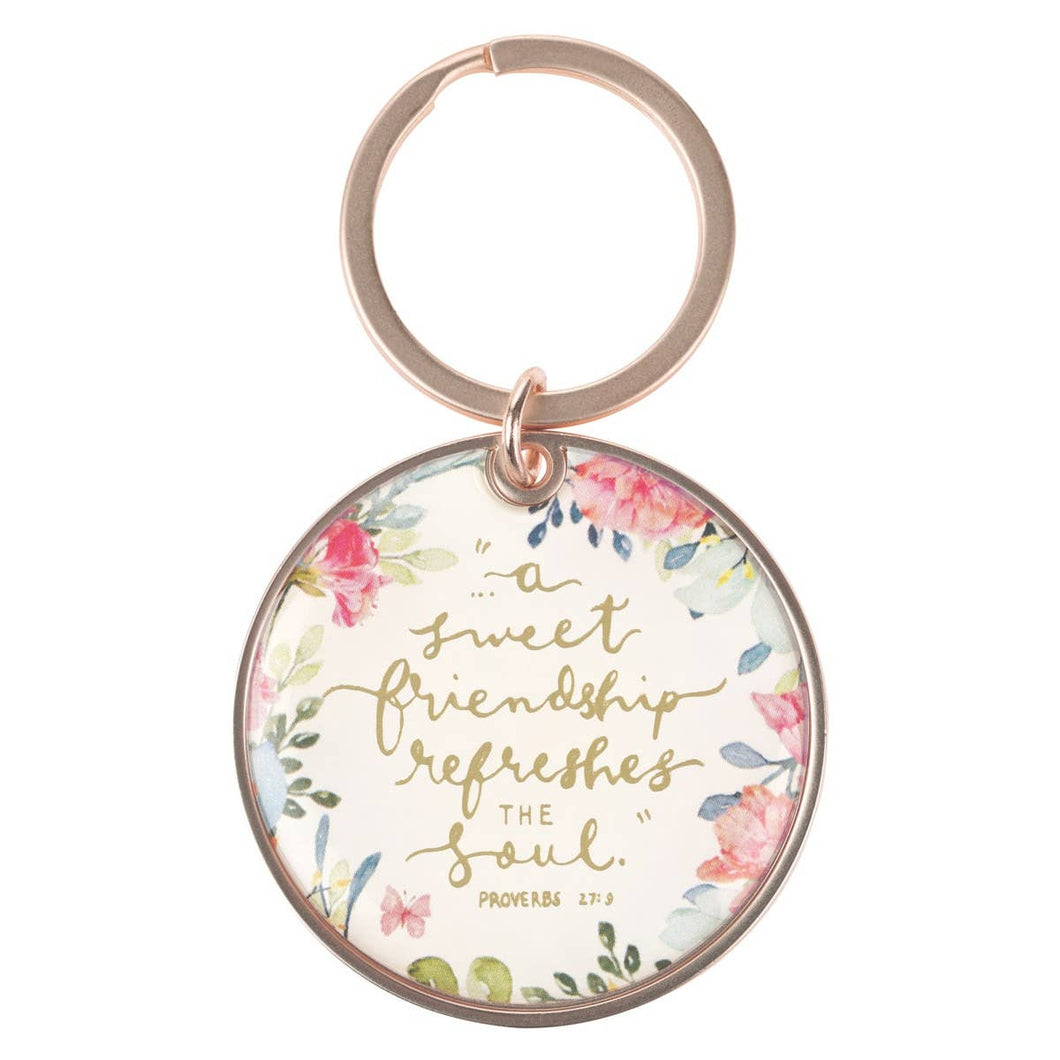 Keychain Sweet Friendship Prov. 27:9