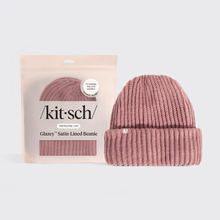 Glazey™ Satin-Lined Beanie - Blush