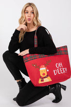 OH DEER Reindeer Christmas Tote Bag
