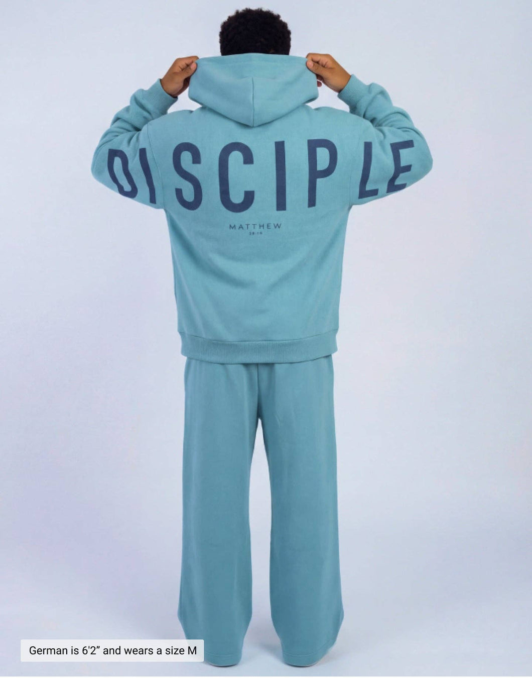 Dusty Turquoise Kingdom Essential Disciple Hoodie