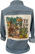 Road Trip Denim Pearl Snap Chambray (with patch on back) Tee