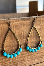 Cody Earrings Turquoise