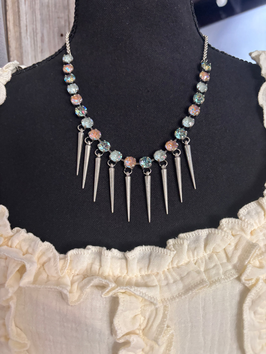 Multi Spike Statement Rachel Marie Necklace 5/4/26 1274