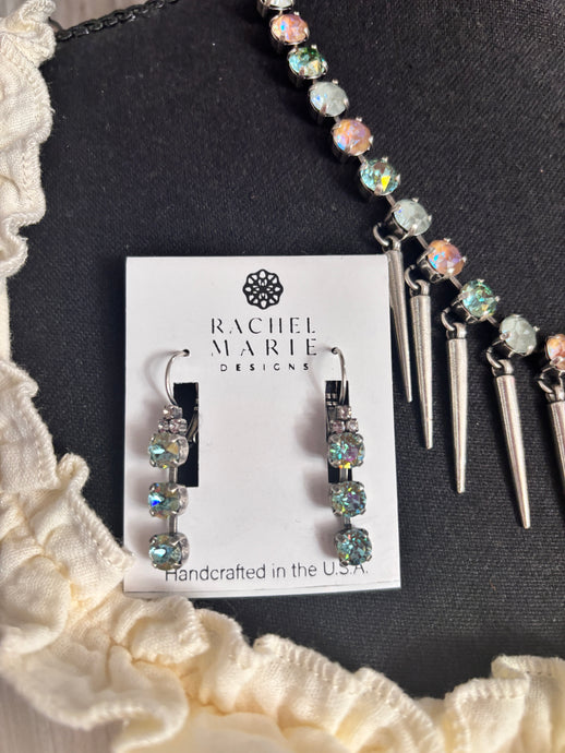 Multi Triple Crystal Rachel Marie Earrings 5/4/26 1275
