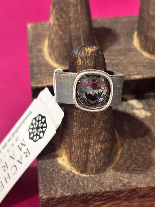 Grey Leather Rachel Marie Ring 5/4/26 1281