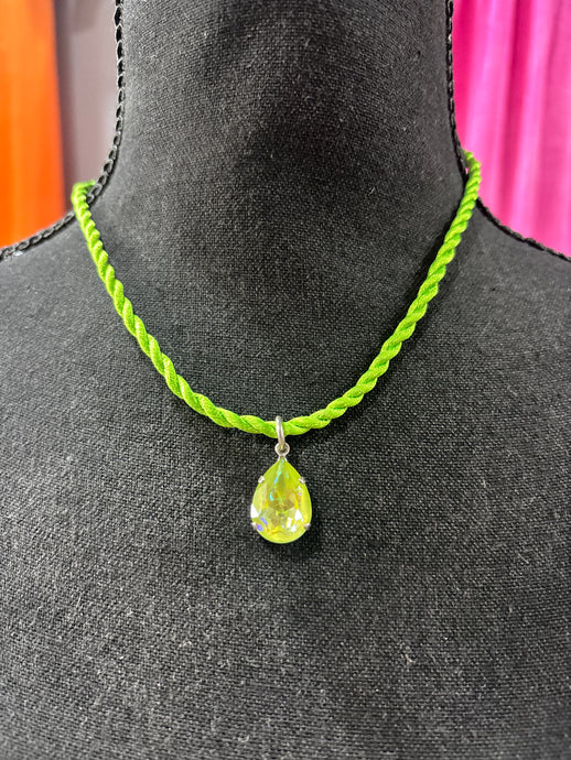 Short Green Rachel Marie Necklace 5/4/26 1297
