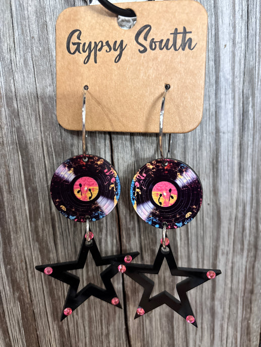 Record Star Gypsy South Earrings 4/29/25 9845