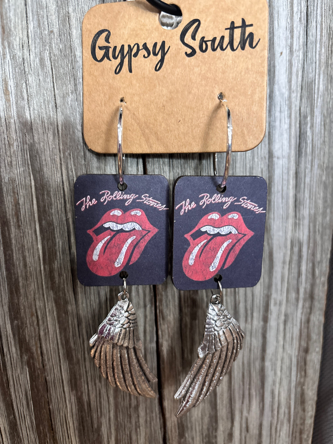 Rolling Stone Tongue Gypsy South Earrings 4/29/25 9847
