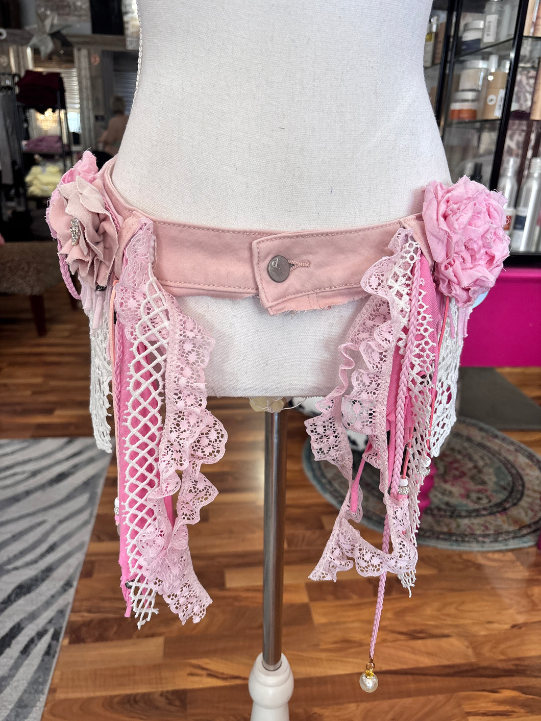 Alicat Pink Belt Skirt 8/18/26 1383