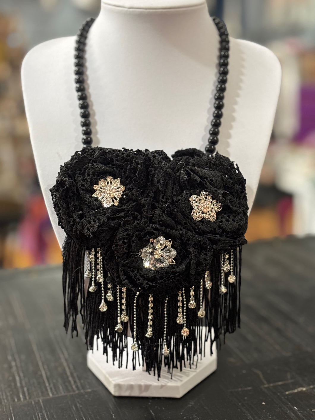 Black AliCat Necklace 7/1/25 1005