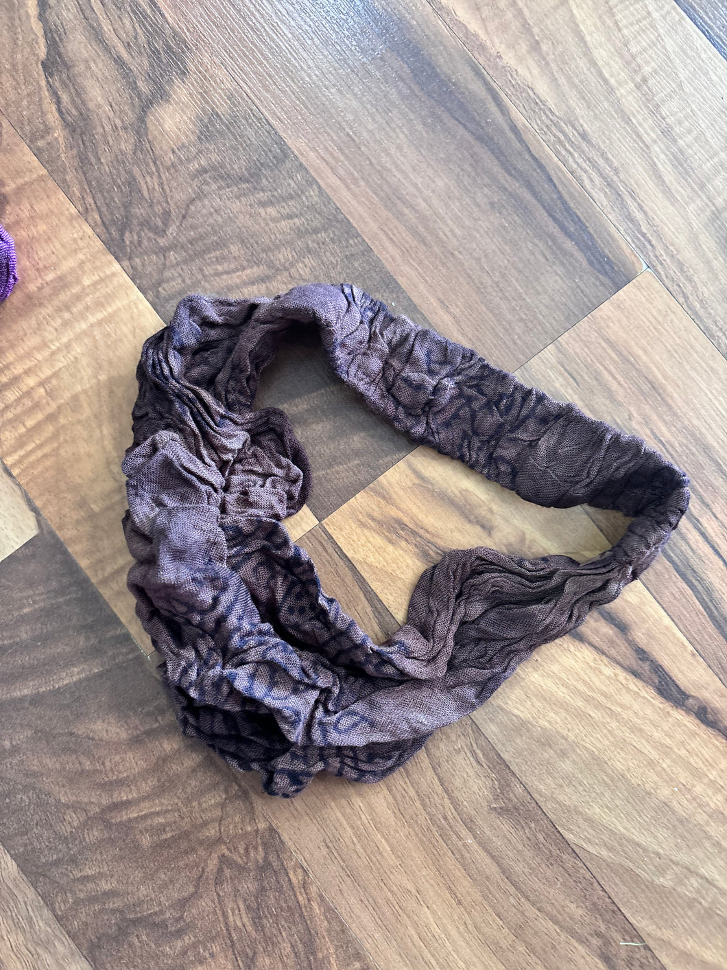 Tie-Dye Deity Print Headwrap