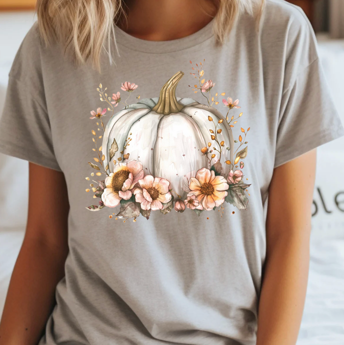 Heather Stone Boho Cottage Pumpkin Tee