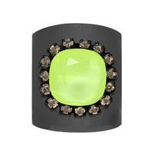 Sydney Square in Electric: Black/Green