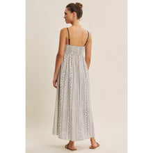 Midnight Navy Boho Dream Crochet Maxi Dress