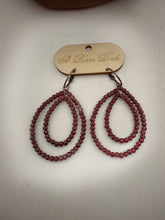Cranberry Teakwood Rare Bird Necklace