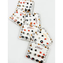 Cute Halloween Theme Earring Set: MIX COLOR / ONE(12)