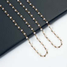 Crystal Beads Chain Necklace