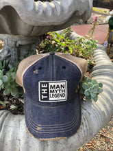 The Man The Myth The Legend Distressed Trucker Cap