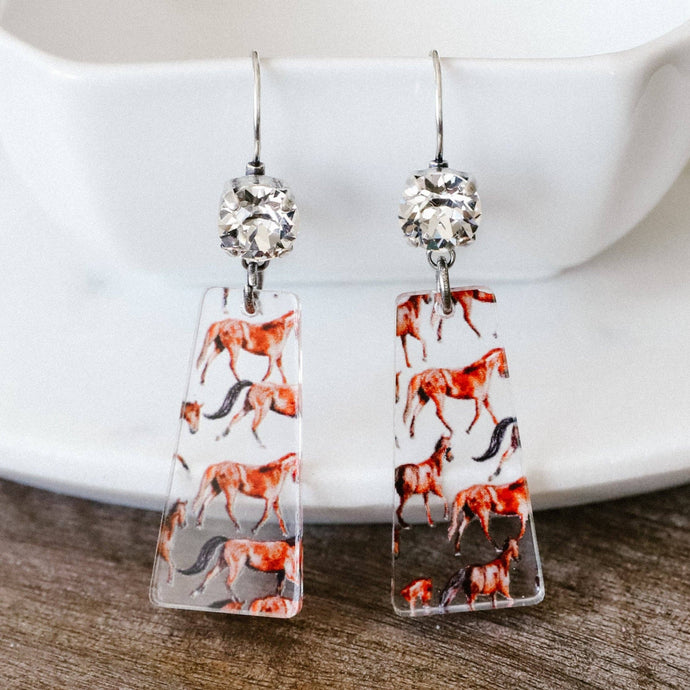 HORSIN' AROUND EARRING