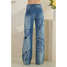Medium Denim Washed Rose Oli+Hali Jeans