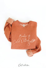 Chocolate BABY IT'S COLD OUTSIDE Graphic Sweatshirt