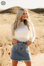 White Pearl In Paradise Top