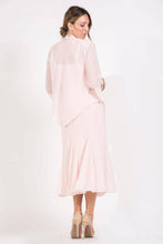 Mauve Long Formal Jacket Dress