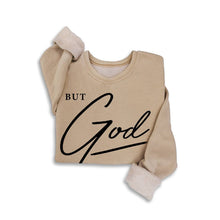 BUT GOD MINERAL SWEATSHIRTS: MINERAL BEIGE