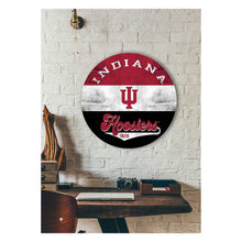 20x20 Retro Circle Indiana Hoosiers